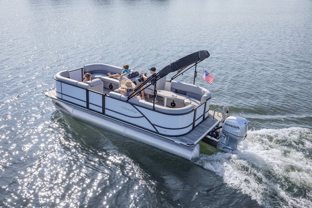 Bentley LE Series pontoon boat